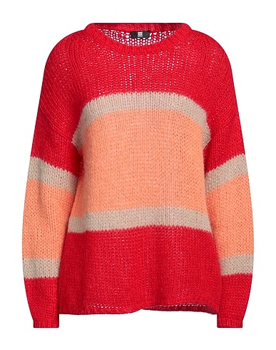 RIANI Jumper Red 40% Alpaca wool, 30% Polyamide, 30% Wool