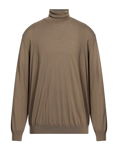 MOORER Rollkragenpullover Kamel 100% Schurwolle