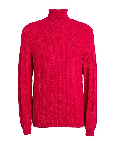 SUN 68 Dolcevita Magenta 50% Lana Merino, 50% Cotone
