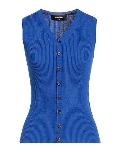 DSQUARED2 Cardigan Blue 100% Virgin Wool