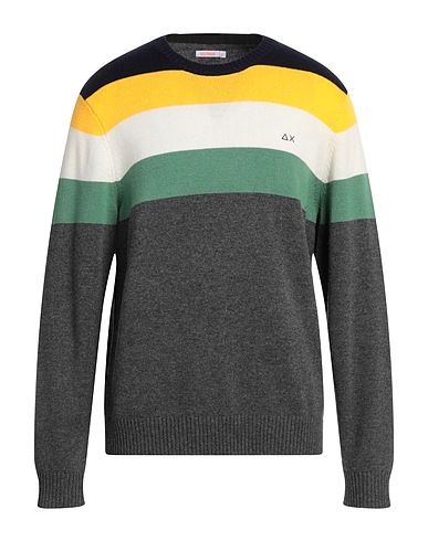 SUN 68 Pullover Grigio 47% Lana Merino, 38% Viscosa, 10% Poliammide, 5% Cachemire