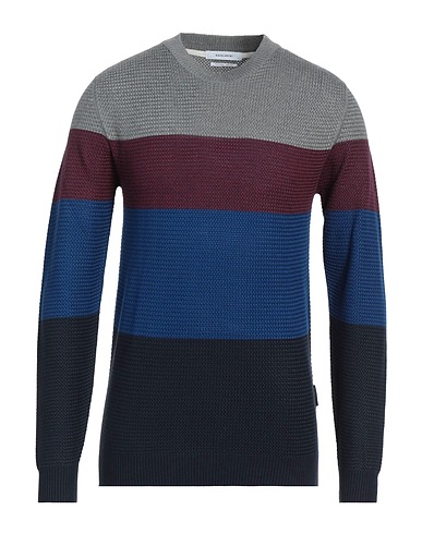 GAZZARRINI Pullover Blau 80% Viskose, 20% Nylon