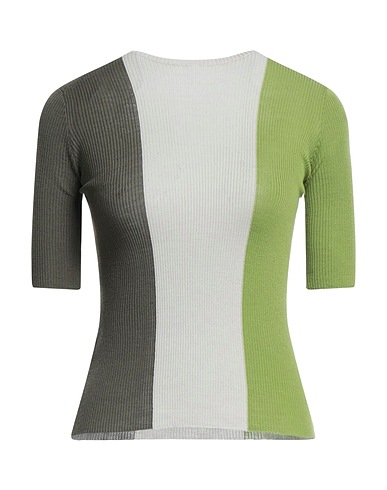 ROBERTO COLLINA Pullover Hellgrau 100% Merinowolle
