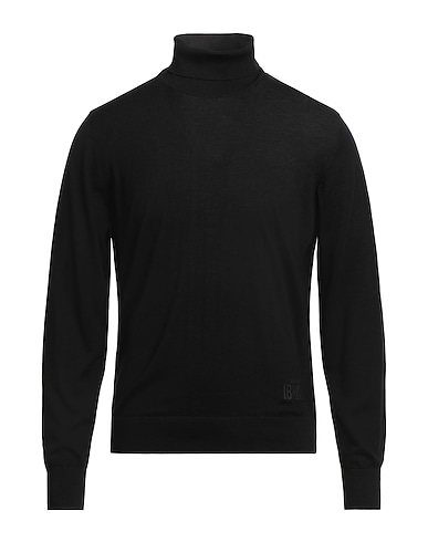 DSQUARED2 Polo neck Black 100% Wool