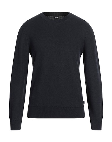 BOSS HUGO BOSS Sweater Navy 100% Cotton