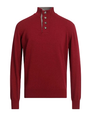 ANGELO NARDELLI タートルネック ブリック ウール 40% / レーヨン 25% / ナイロン 25% / カシミヤ 10%