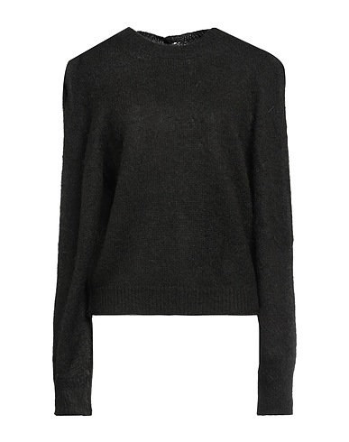 SEMICOUTURE Jumper Black 35% Alpaca wool, 35% Mohair wool, 30% Polyamide
