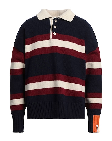 RIGHT FOR Pullover Marineblau 70% Wolle, 25% Polyamid, 5% Andere Fasern