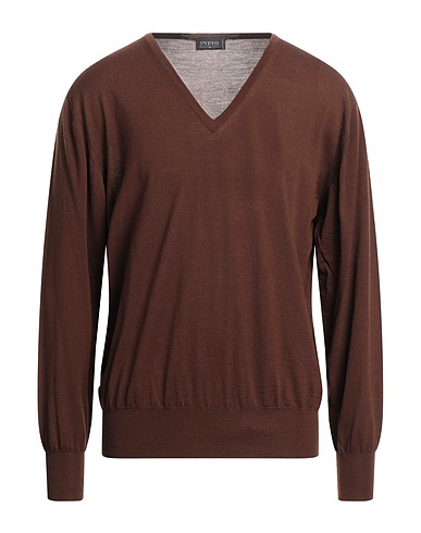 SVEVO Pullover Testa di moro 100% Lana