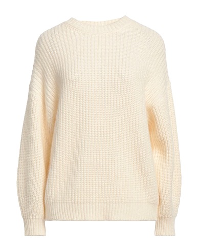 PESERICO Pullover Elfenbein 70% Schurwolle, 20% Seide, 10% Kaschmir, Baby alpakawolle, Polyamid