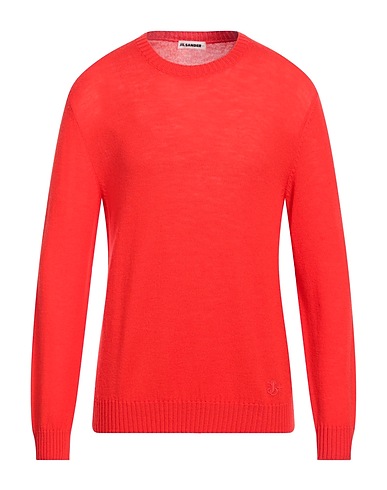 JIL SANDER Sweater Tomato red 100% Wool