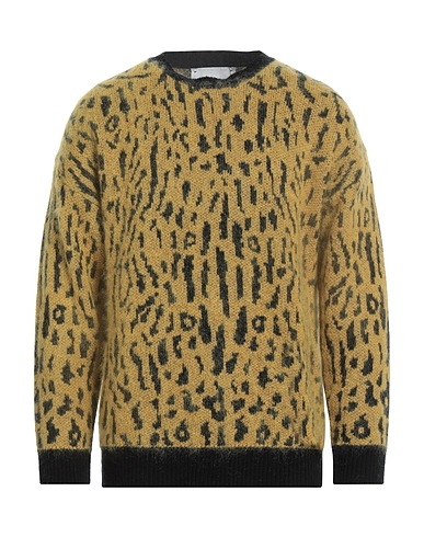 AMARANTO Sweater Mustard 100% Wool