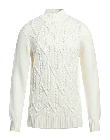 DRUMOHR Polo neck Cream 100% Merino Wool