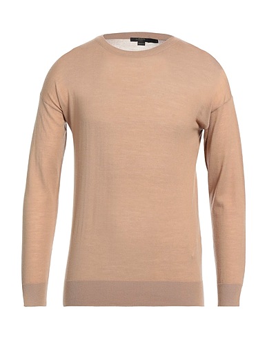 SEVENTY VENEZIA Pullover Camel 100% Laine vierge