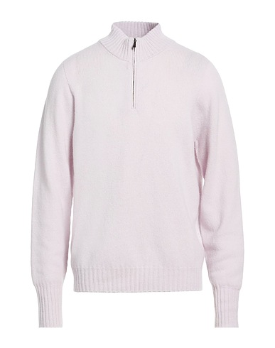 DRUMOHR Jumper with zip Light grey 100% Lambswool