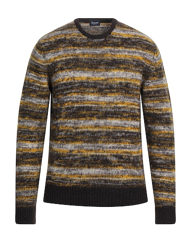 DRUMOHR Pullover Giallo 100% Lana d'agnello