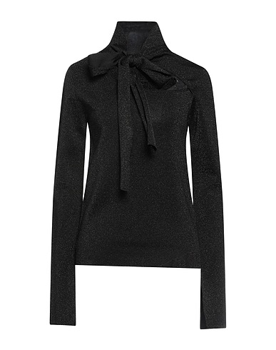 CIRCUS HOTEL Sweater Black 64% Viscose, 36% Polyamide, Polyester