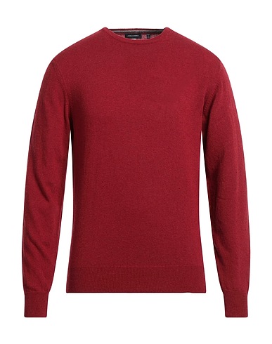 ANGELO NARDELLI Jumper Burgundy 40% Merino Wool, 25% Viscose, 25% Polyamide, 10% Cashmere