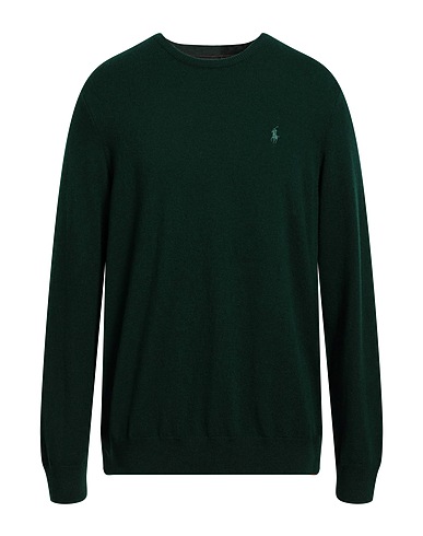 POLO RALPH LAUREN Sweater Dark green 100% Wool
