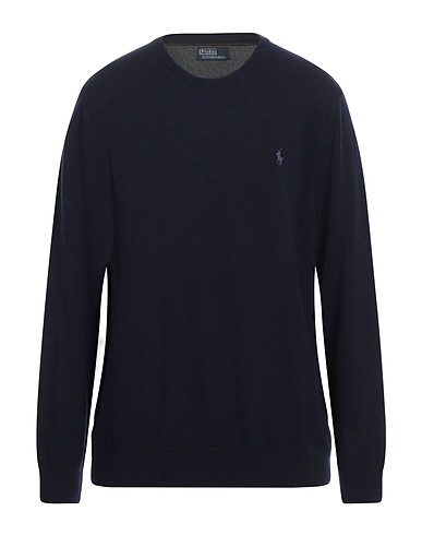 POLO RALPH LAUREN Jumper Midnight blue 100% Wool
