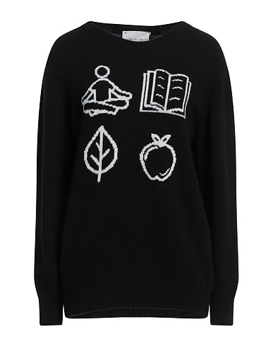 ALBERTA FERRETTI Sweater Black 70% Wool, 30% Cashmere