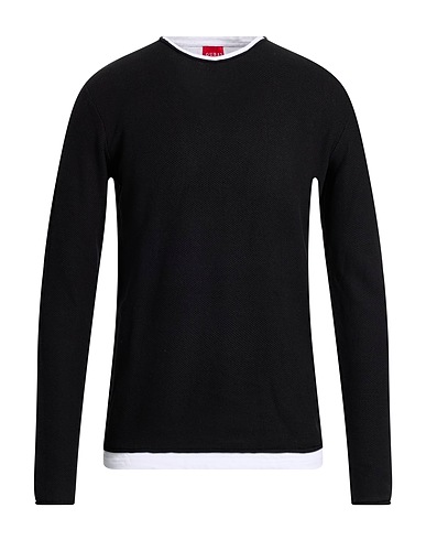 GUESS Jumper Black 100% Cotton