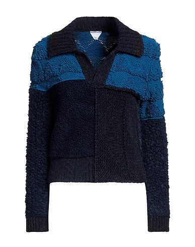 BOTTEGA VENETA Jumper Midnight blue 92% Wool, 5% Polyamide, 3% Cashmere, Elastane, Mohair wool