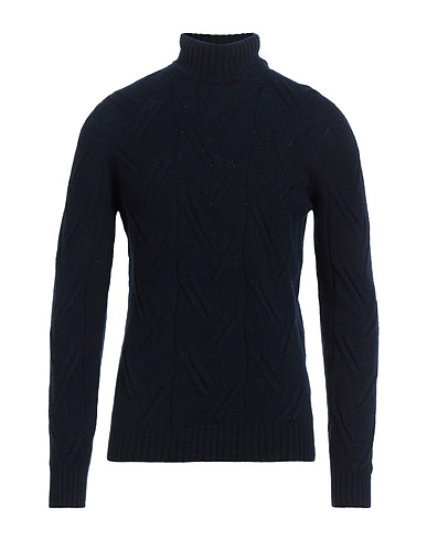DRUMOHR Turtleneck Navy 100% Lambswool