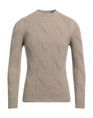 DRUMOHR Pullover Khaki 100% Lana d'agnello