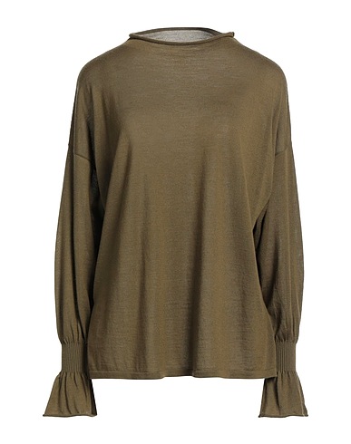 WOLFORD Kaschmirpullover  Militärgrün 100% Kaschmir