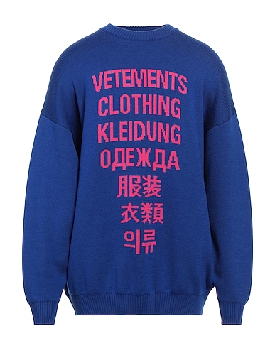 VETEMENTS Jumper 100% Merino Wool