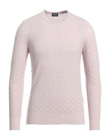 DRUMOHR Sweater Light pink 100% Merino Wool