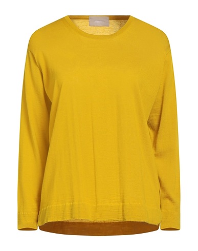 DRUMOHR Sweater Mustard 100% Super 140s Wool