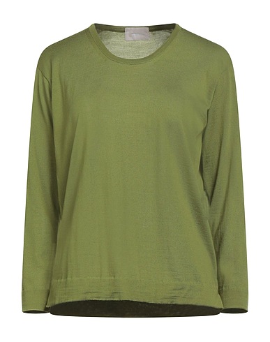 DRUMOHR Jumper Green 100% Super 140s Wool