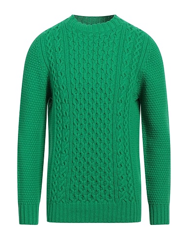 DRUMOHR Jumper Green 100% Lambswool
