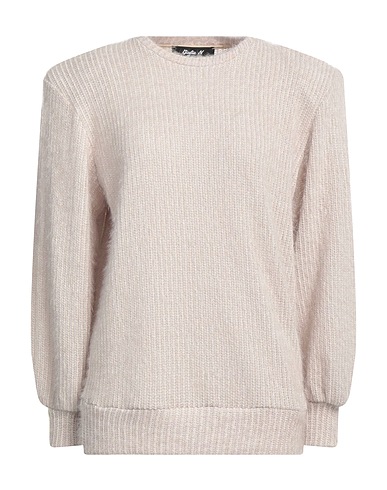 GIULIA N COUTURE Pullover Grigio chiaro 100% Poliestere