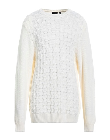 ANGELO NARDELLI Jumper Ivory 50% Merino Wool, 50% Acrylic
