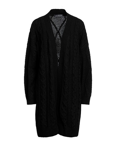 ICONA by KAOS Cardigan Black 75% Acrylic, 10% Wool, 10% Viscose, 5% Alpaca wool