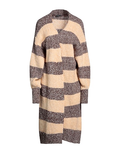 VANESSA SCOTT Cardigan Beige 50% Acrylic, 30% Polyamide, 10% Wool, 10% Mohair wool