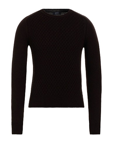 DMT Jumper Dark brown 35% Viscose, 30% Polyamide, 30% Wool, 5% Cashmere
