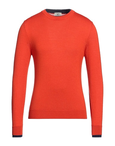 MQJ Jumper Red 60% Wool, 40% Acrylic