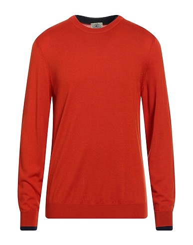 MQJ Jumper Orange 60% Wool, 40% Acrylic