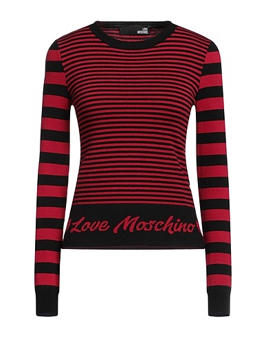 LOVE MOSCHINO Pullover Purpur 38% Polyamid, 31% Acryl, 20% Wolle, 11% Polyester