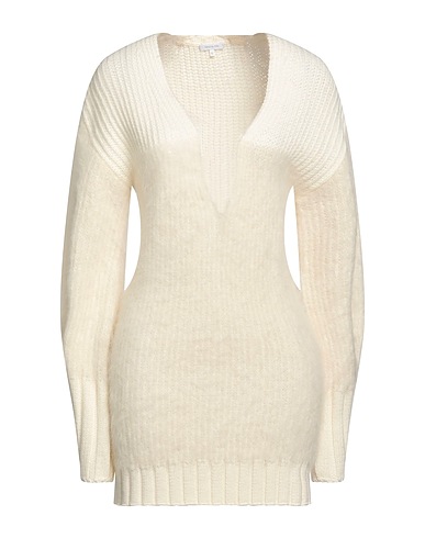 PATRIZIA PEPE Jumper Ivory 59% Alpaca wool, 25% Acrylic, 15% Polyamide, 1% Elastane, Wool