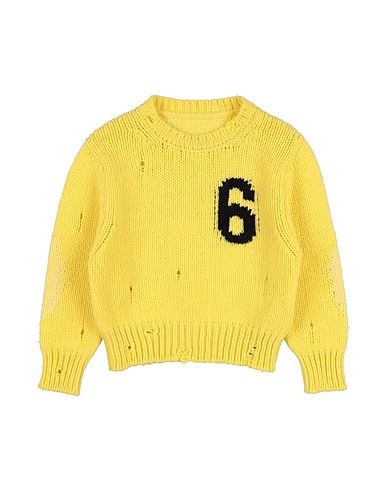 MM6 MAISON MARGIELA Jumper Pastel yellow 80% Wool, 20% Nylon, Acrylic