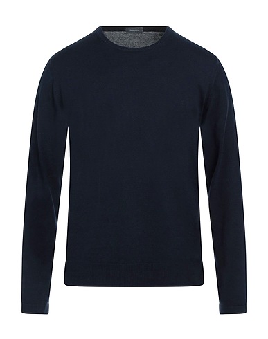 ROSSOPURO Pullover Blu notte 100% Cotone