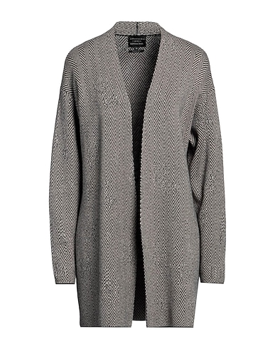 ALESSIA SANTI Cardigan Beige 85% Cotton, 15% Wool