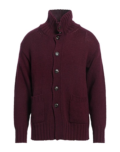 PIACENZA CASHMERE 1733 Cardigan Prugna 100% Cachemire