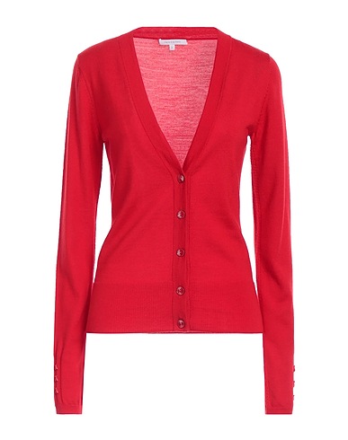 PATRIZIA PEPE Cardigan Tomato red 100% Organic wool