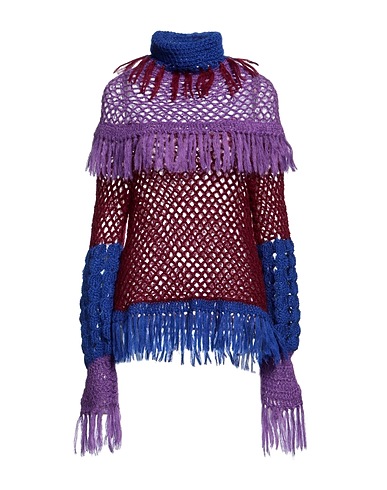 ALBERTA FERRETTI Dolcevita Viola 50% Lana mohair, 32% Poliammide, 18% Lana Vergine